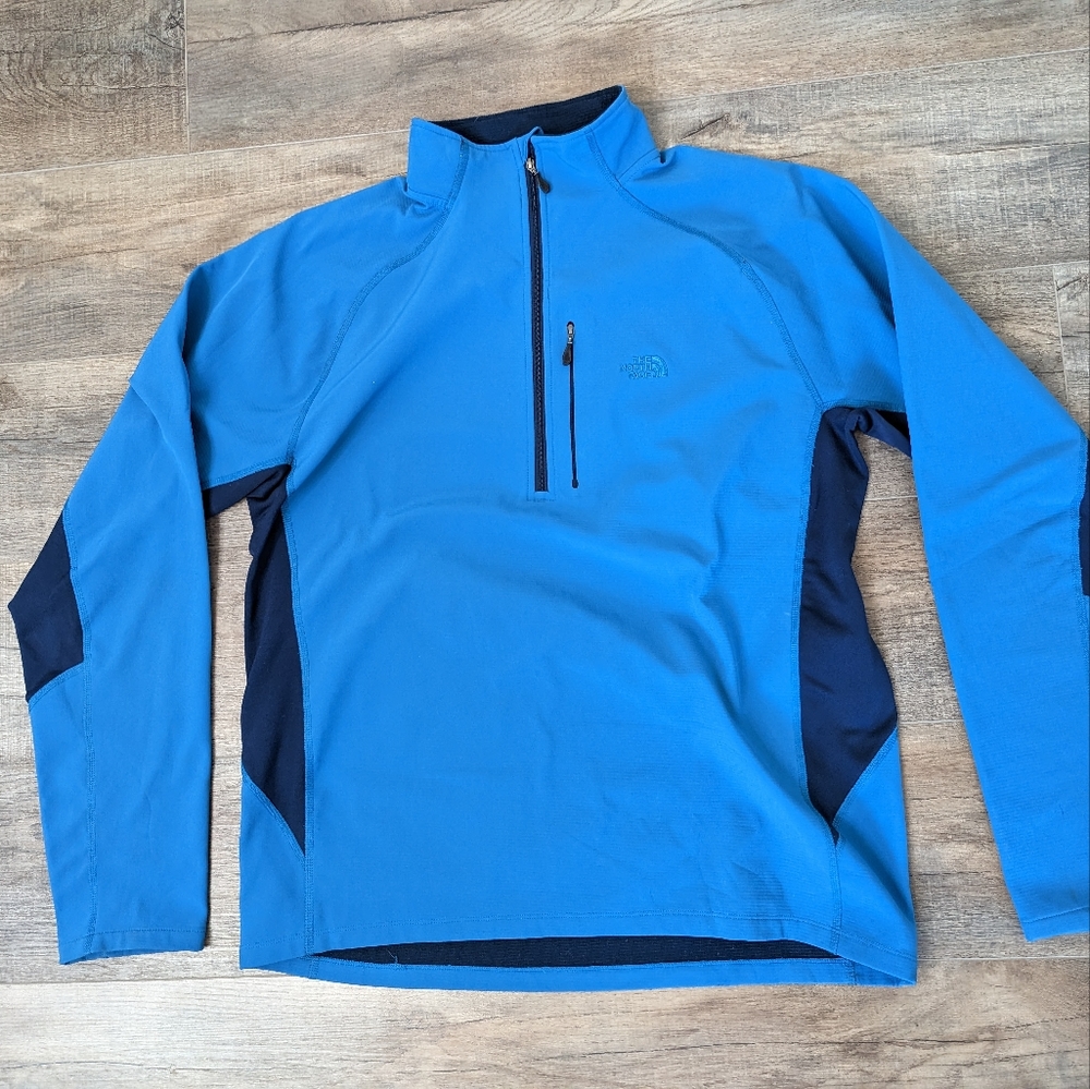 North face quarter zip soft shell